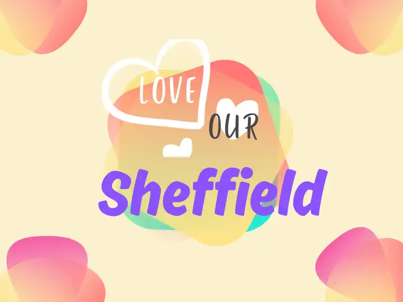 picture: graphic of love our Sheffield